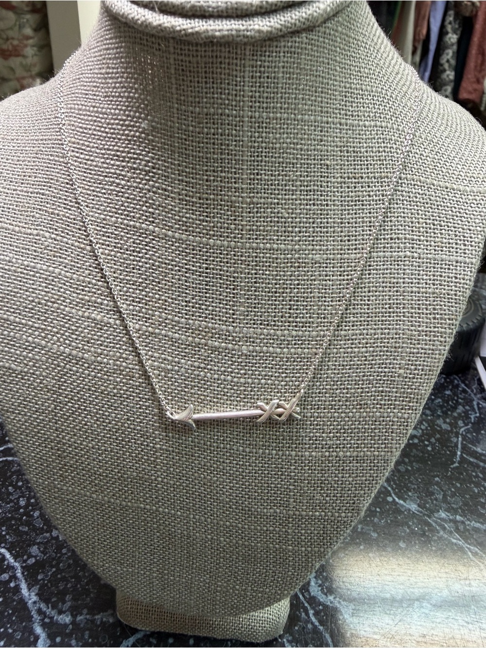 Tiffany & Co Paloma’s Graffiti Arrow Necklace